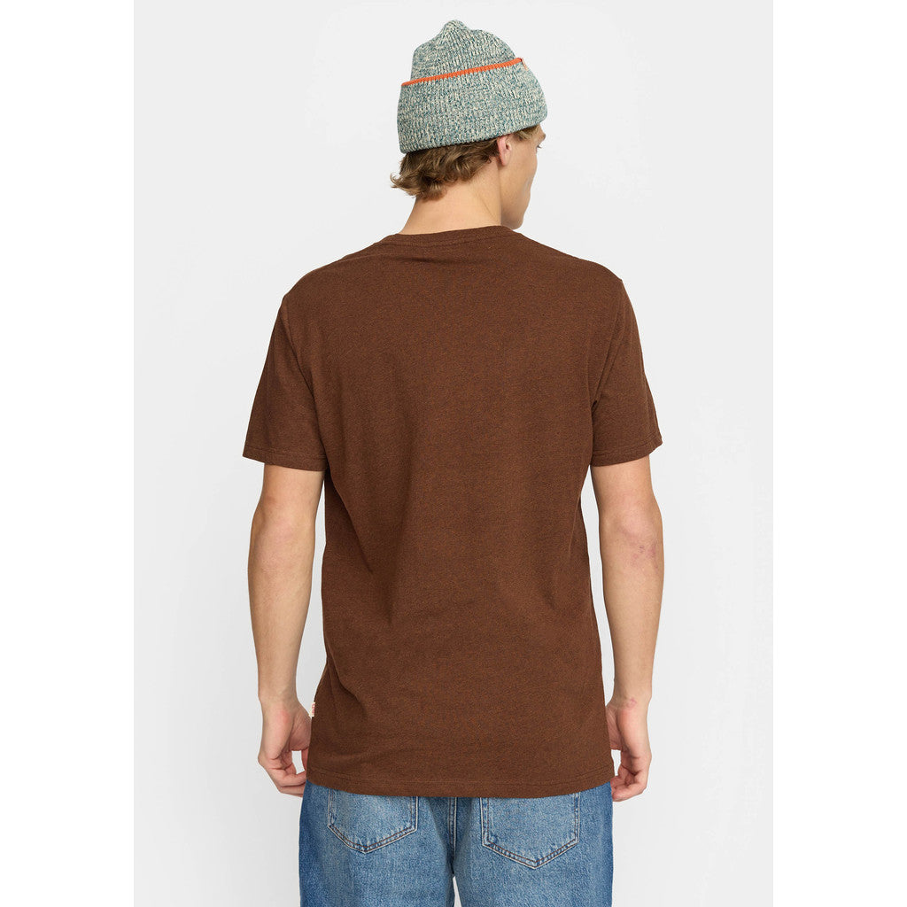 REVOLUTION - Regular T-shirt -1510 Brown