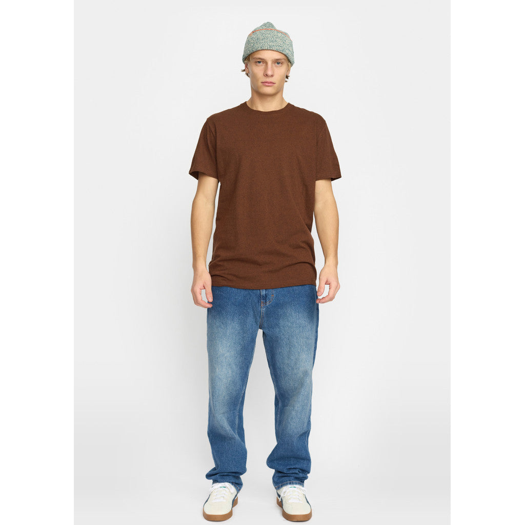 REVOLUTION - Regular T-shirt -1510 Brown