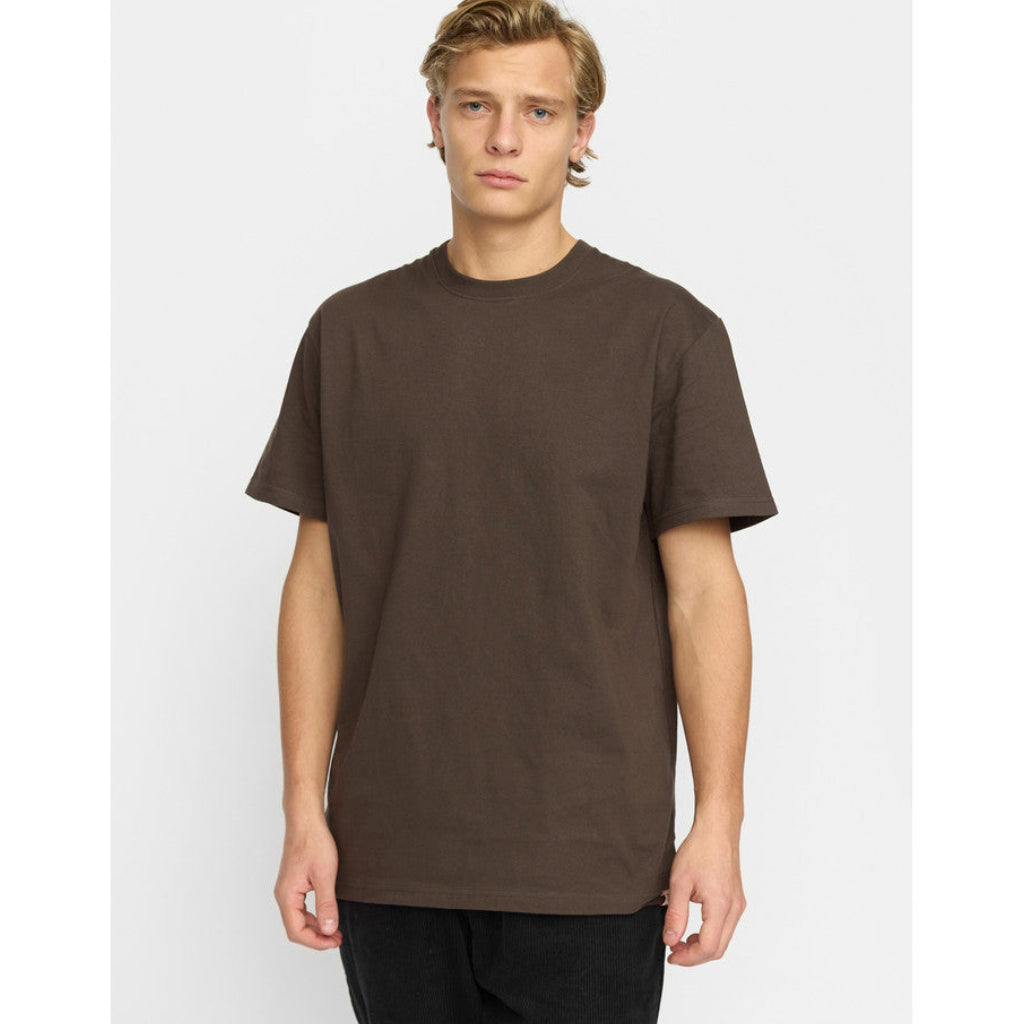 REVOLUTION -  Loose T-shirt - 1060 REV Brown