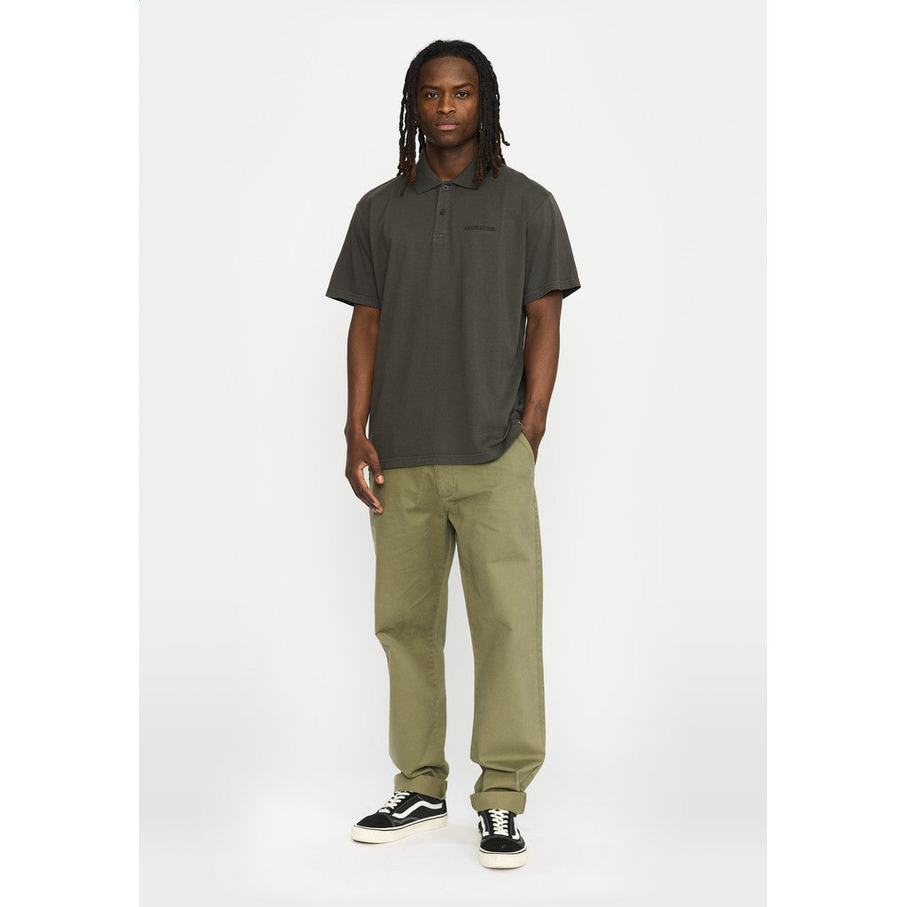 REVOLUTION -  Loose Poloshirt - 1440 REV