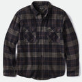 Brixton - Bowery Flannel - Black/Charcoal