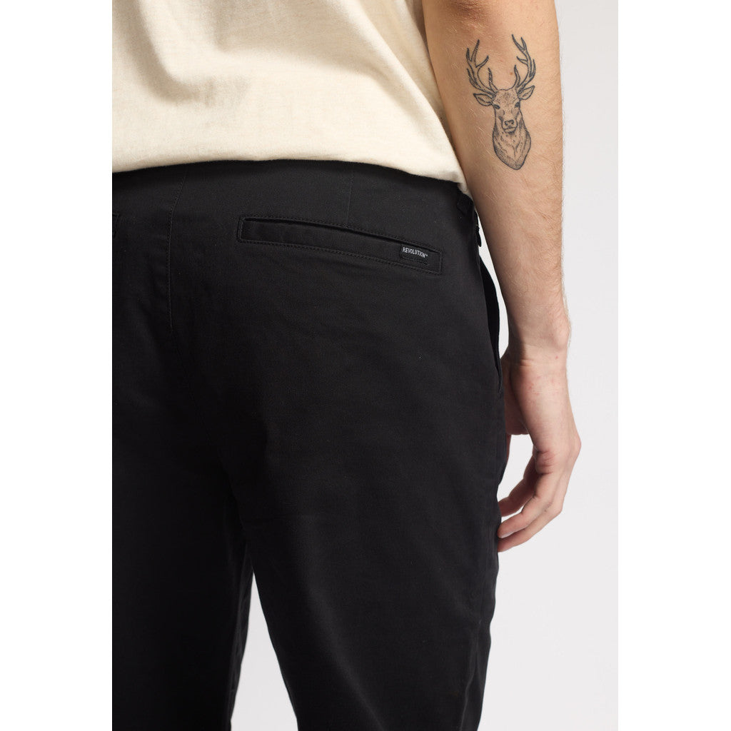REVOLUTION -  Chino Trousers 5872 Black