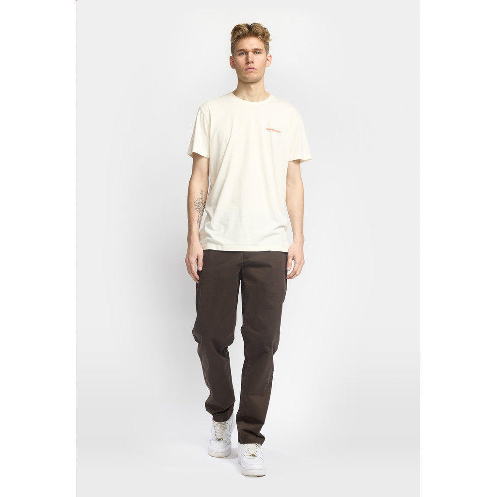 REVOLUTION -  Chino Trousers 5872 Brown