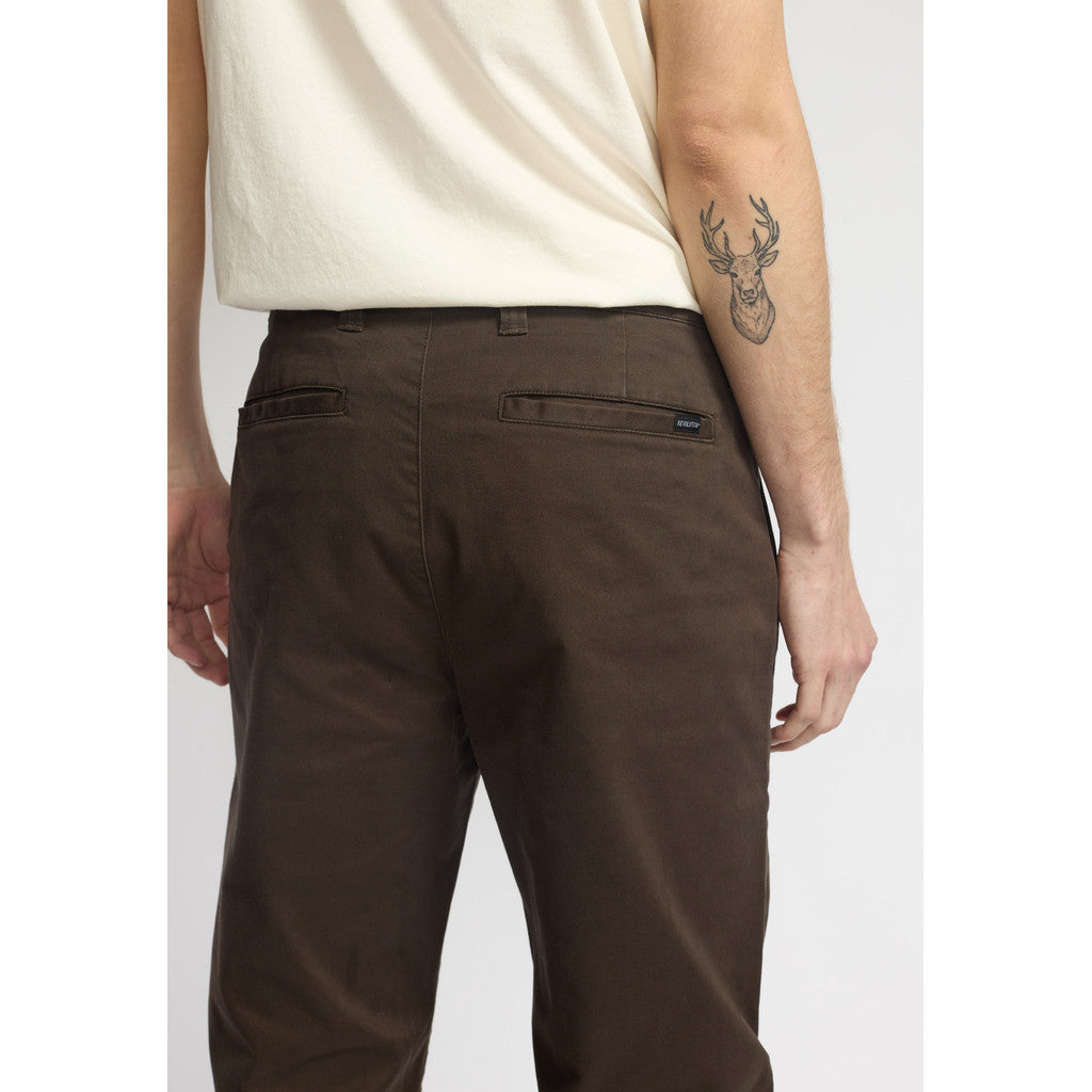 REVOLUTION -  Chino Trousers 5872 Brown