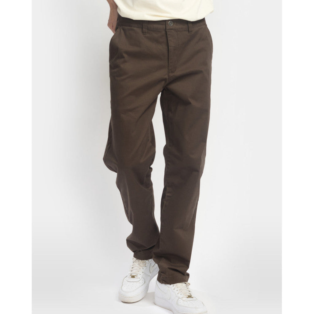 REVOLUTION -  Chino Trousers 5872 Brown