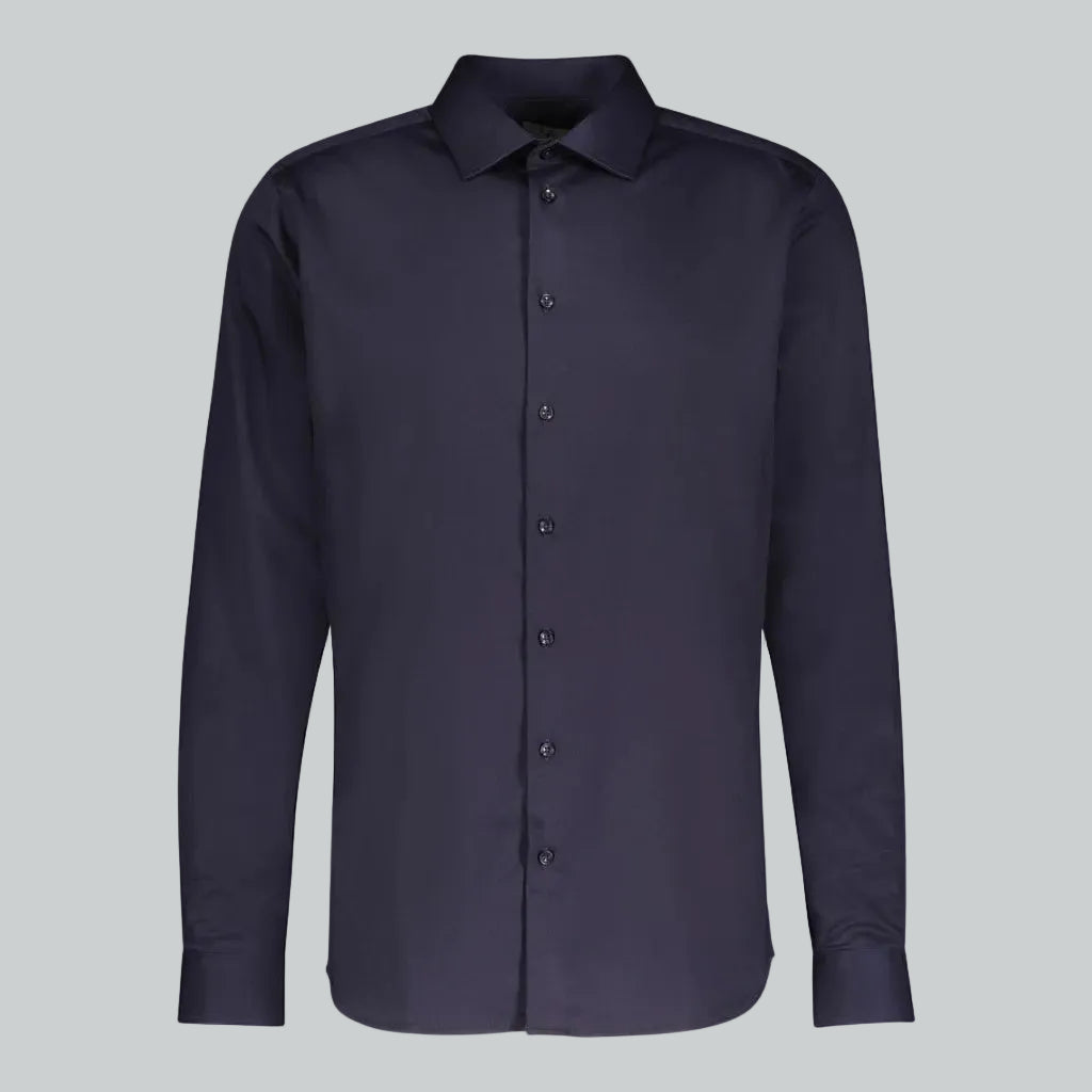 Urban Pioneers - Totti LS Shirt Navy