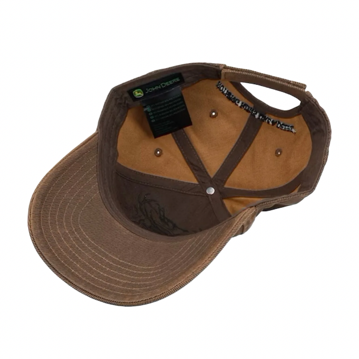 JOHN DEERE - Oilskin Adjustable Cap