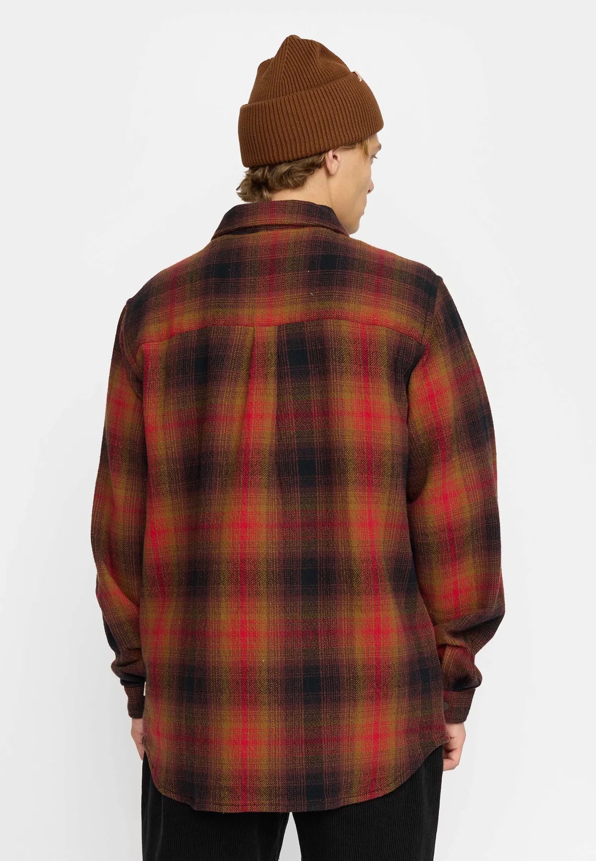 REVOLUTION - Overshirt w. Zipper / 3209 - Red