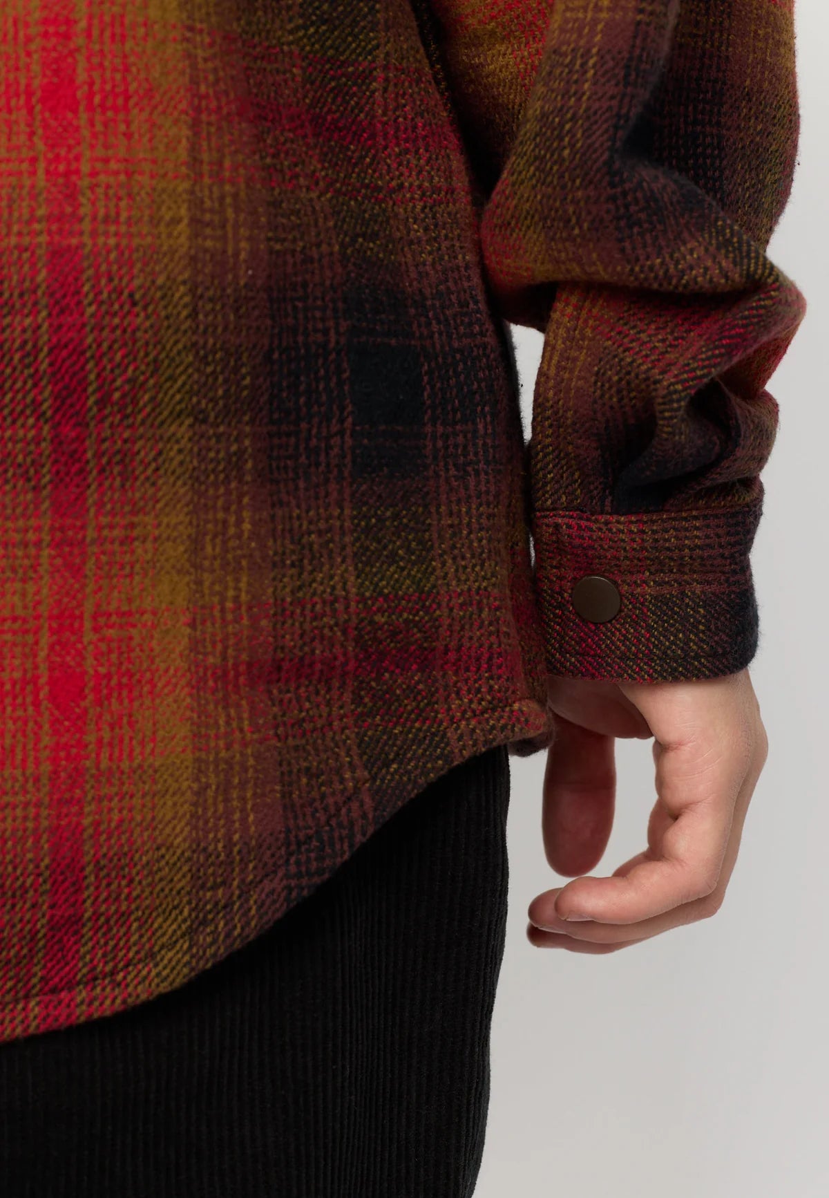 REVOLUTION - Overshirt w. Zipper / 3209 - Red