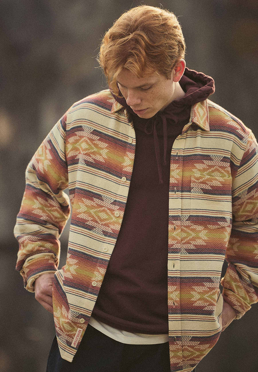 REVOLUTION - Loose Shirt / 3193 - Orange