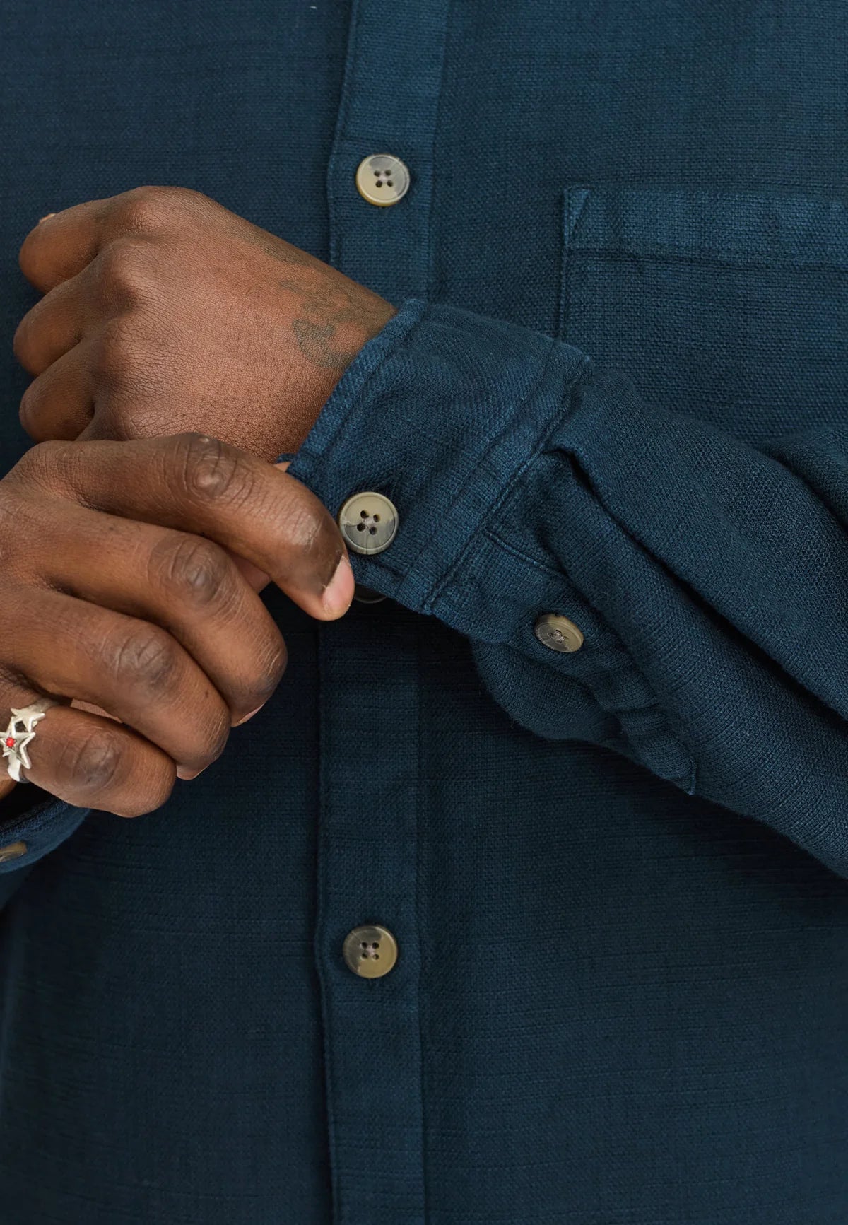 REVOLUTION - Casual Shirt / 3997 - Navy