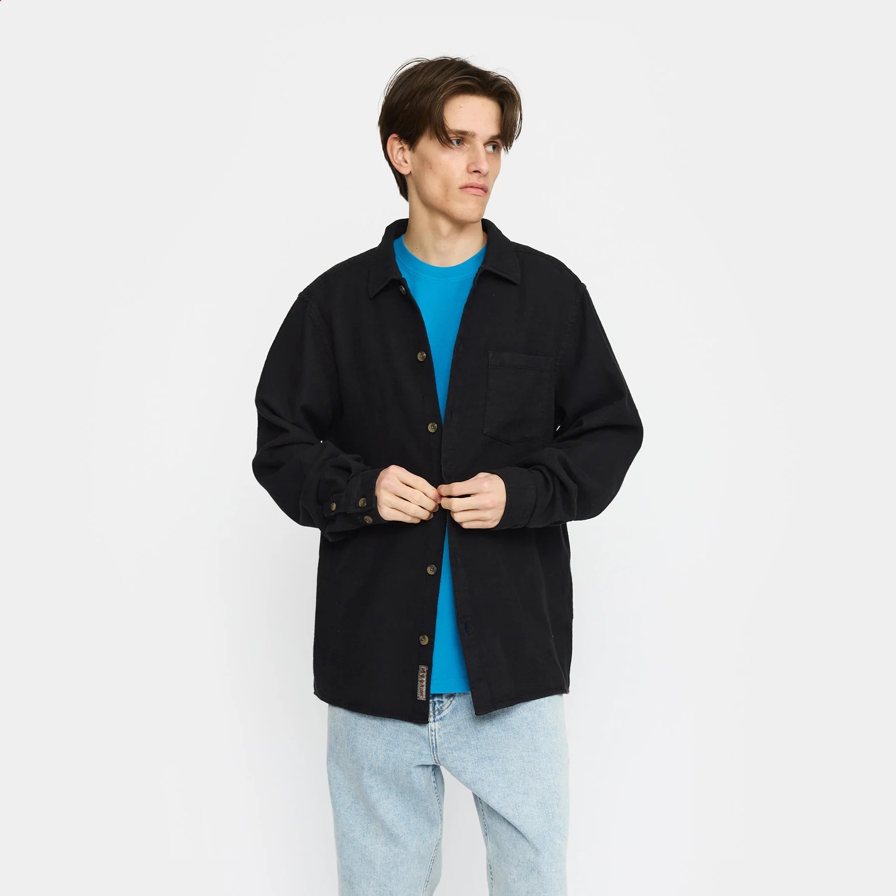 REVOLUTION - Casual Shirt / 3997 - Black