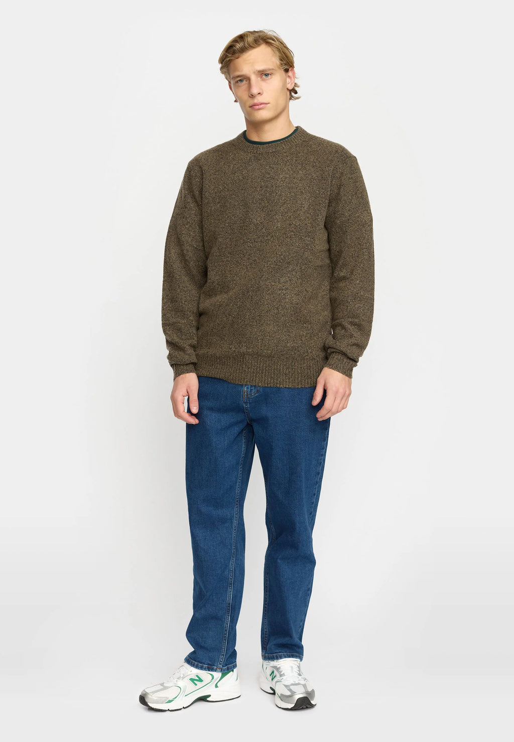 REVOLUTION - Knit Sweater / 6537 - Brown