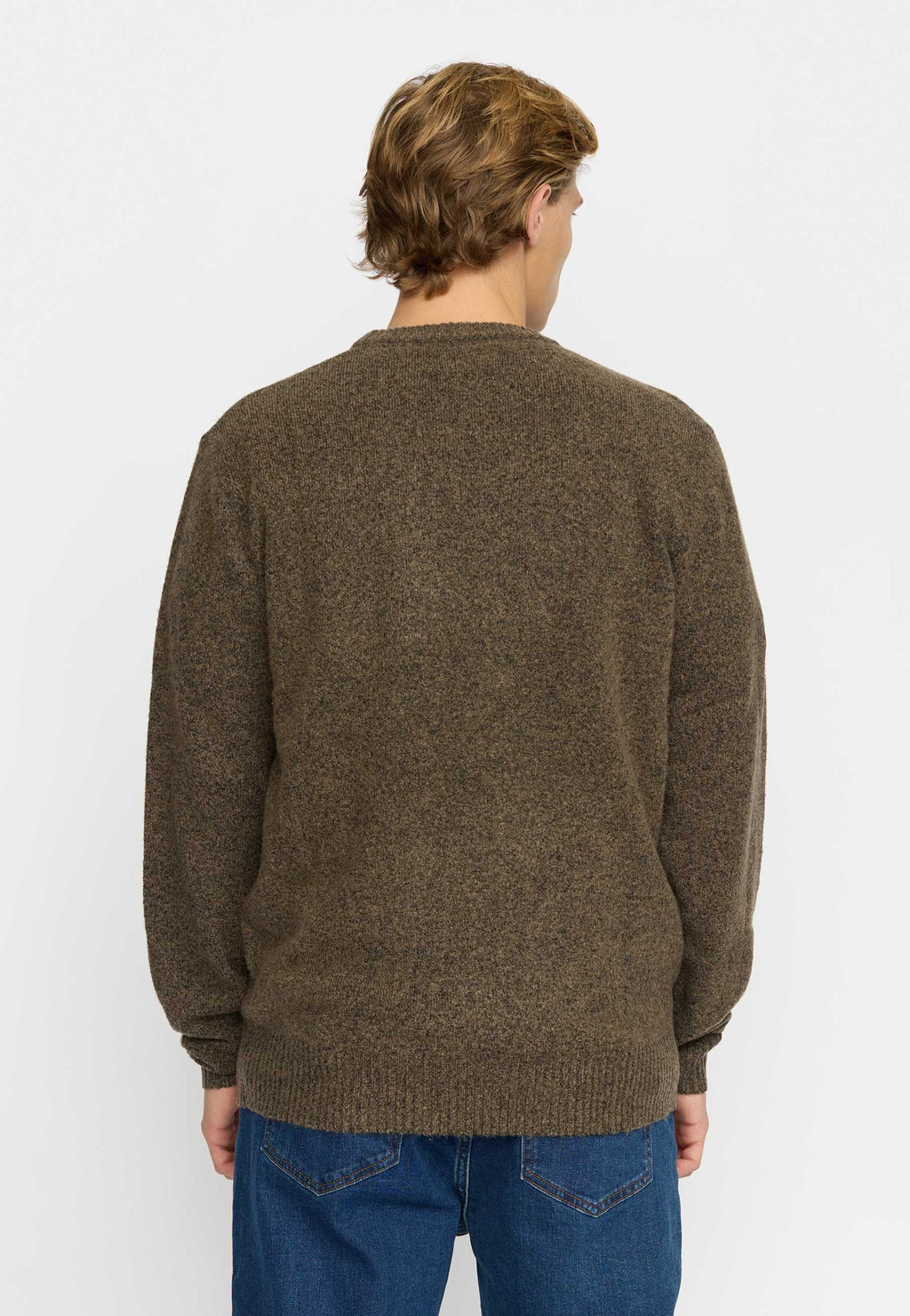 REVOLUTION - Knit Sweater / 6537 - Brown