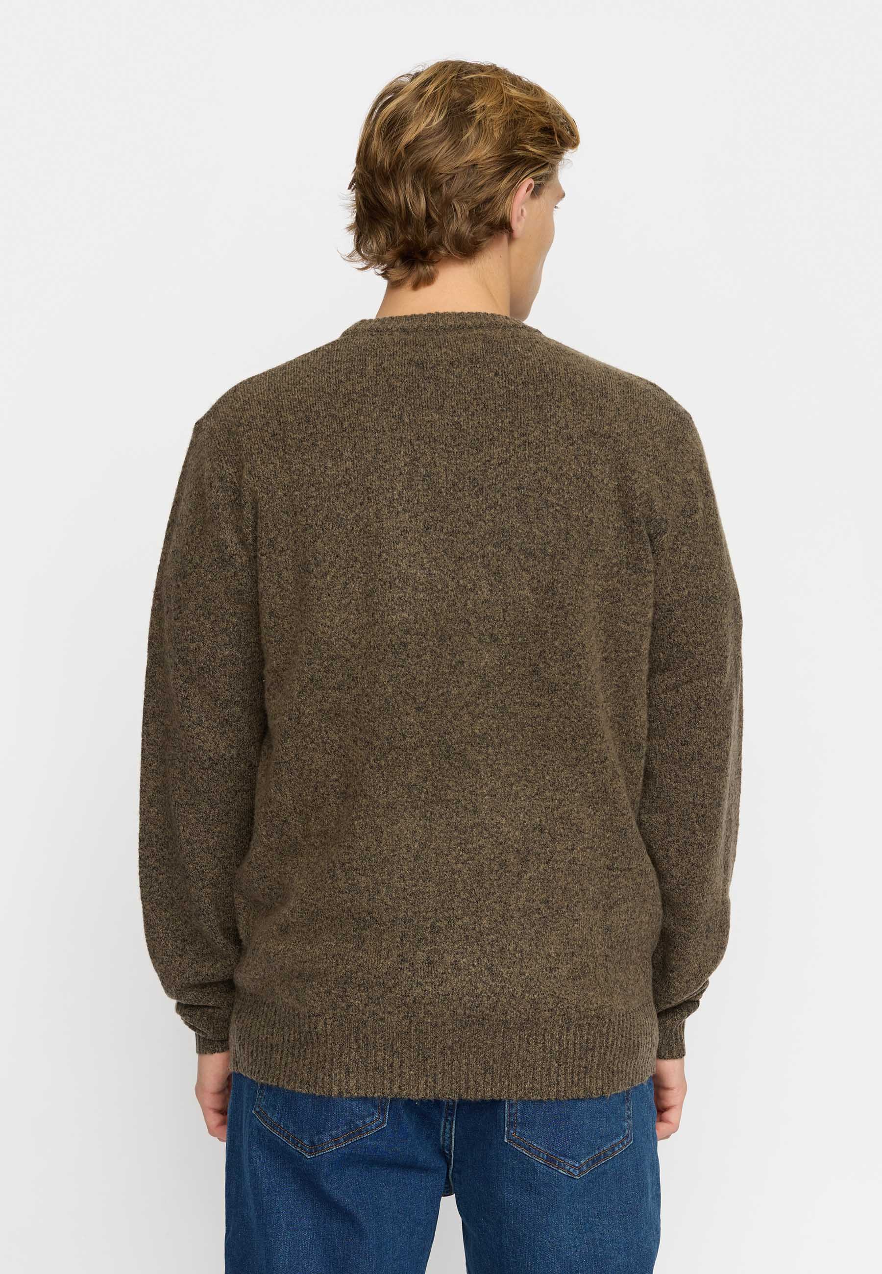 REVOLUTION - Knit Sweater / 6537 - Brown