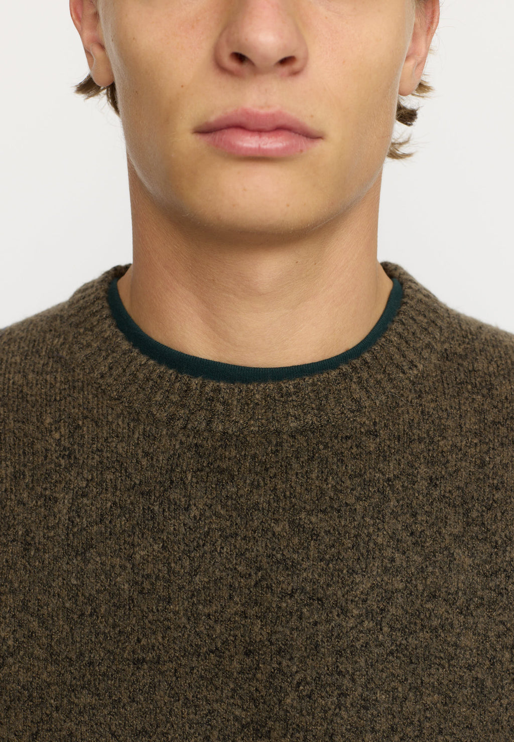 REVOLUTION - Knit Sweater / 6537 - Brown