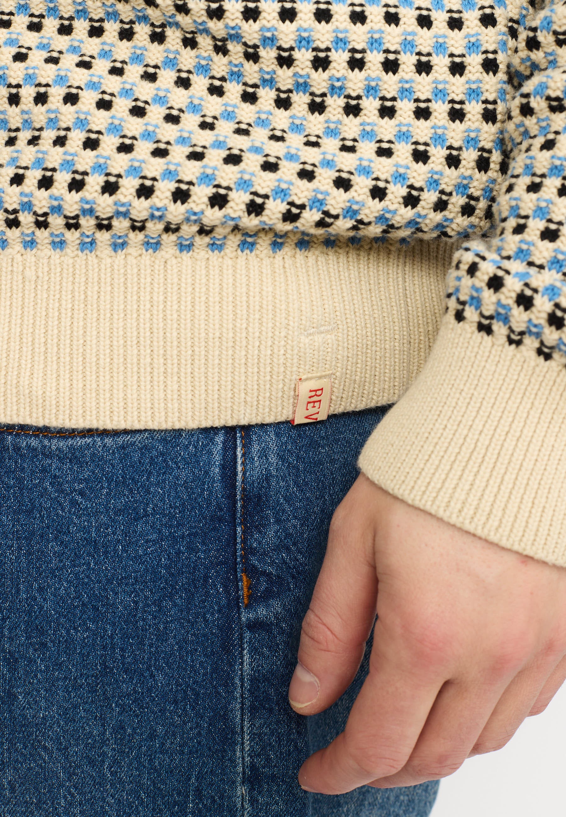 REVOLUTION - Loose Knit Sweater / 6613 -