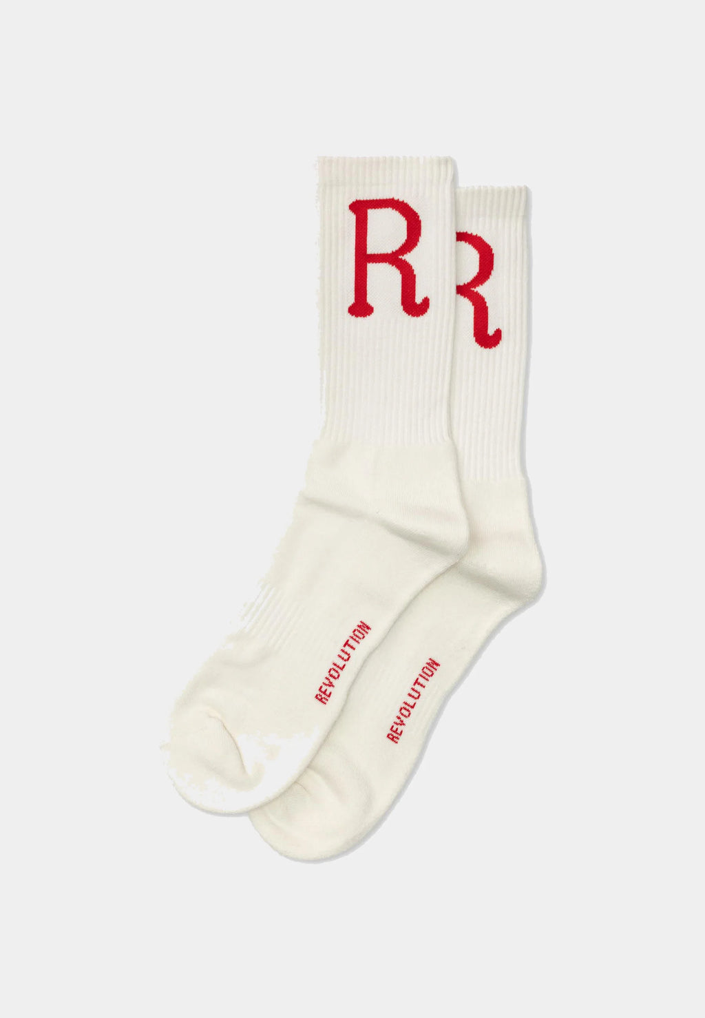 REVOLUTION - Brand Sock / 8905 - White