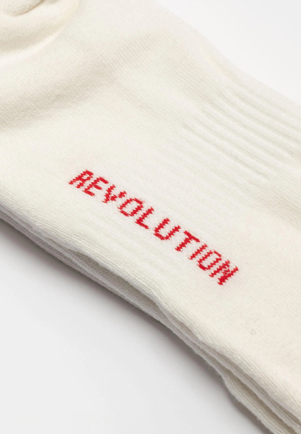 REVOLUTION - Brand Sock / 8905 - White